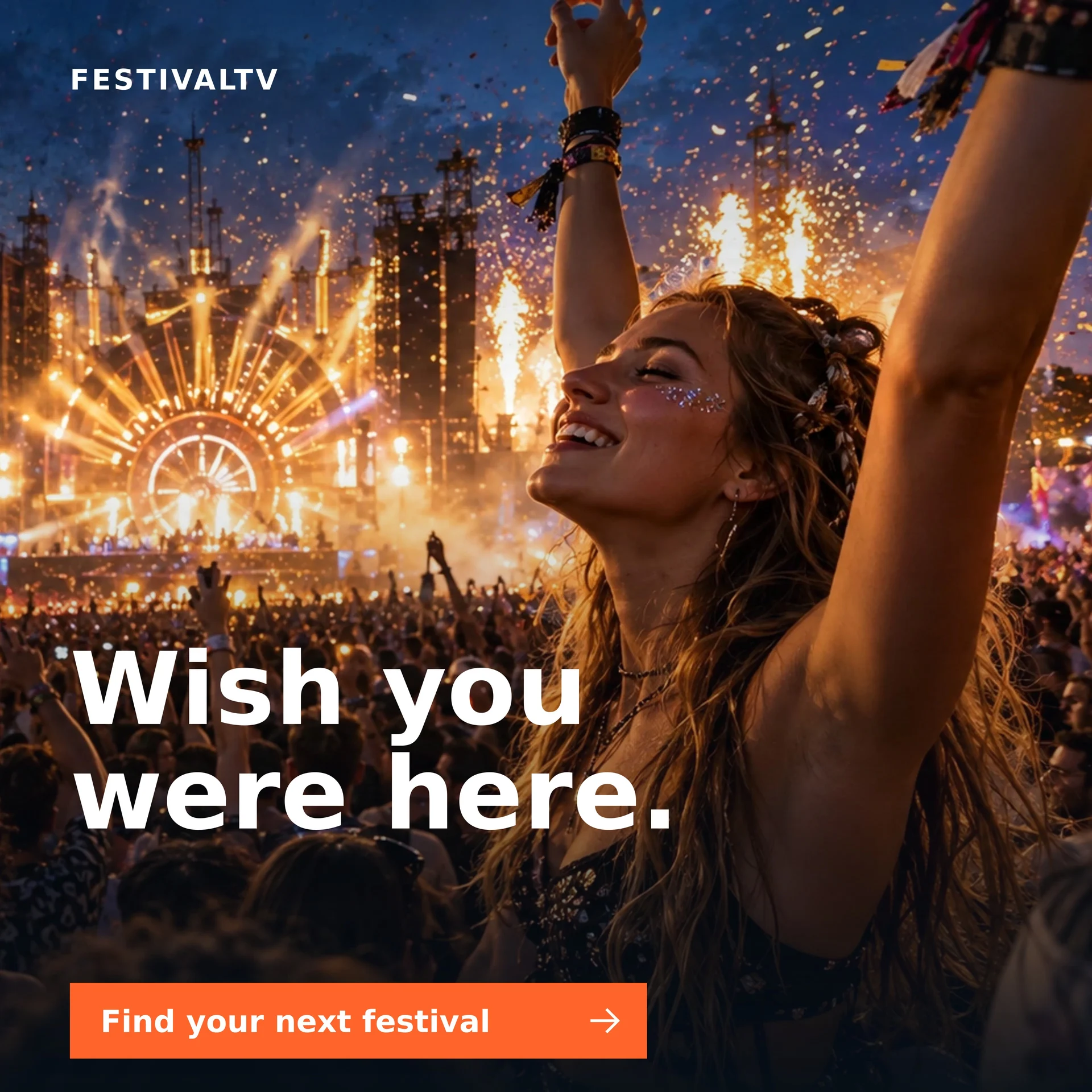 FestivalTV · Square social