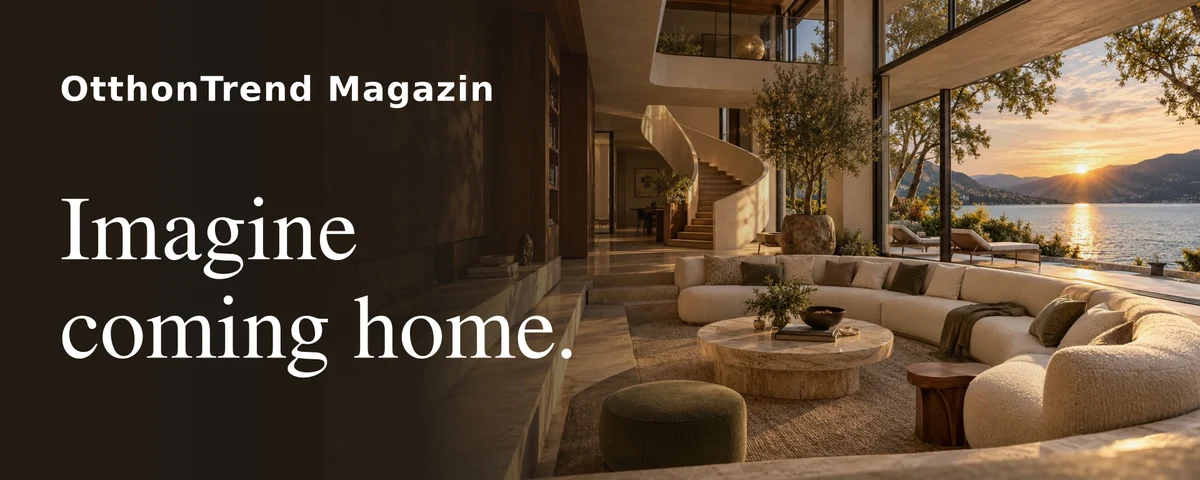 OtthonTrend Magazin advertisement: Imagine coming home.
